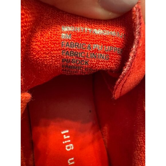 Madden Girl Shoes Womens 8 M Red Mightty Lace-up Gum Sole Low-Top Sneakers Giia - Picture 8 of 11